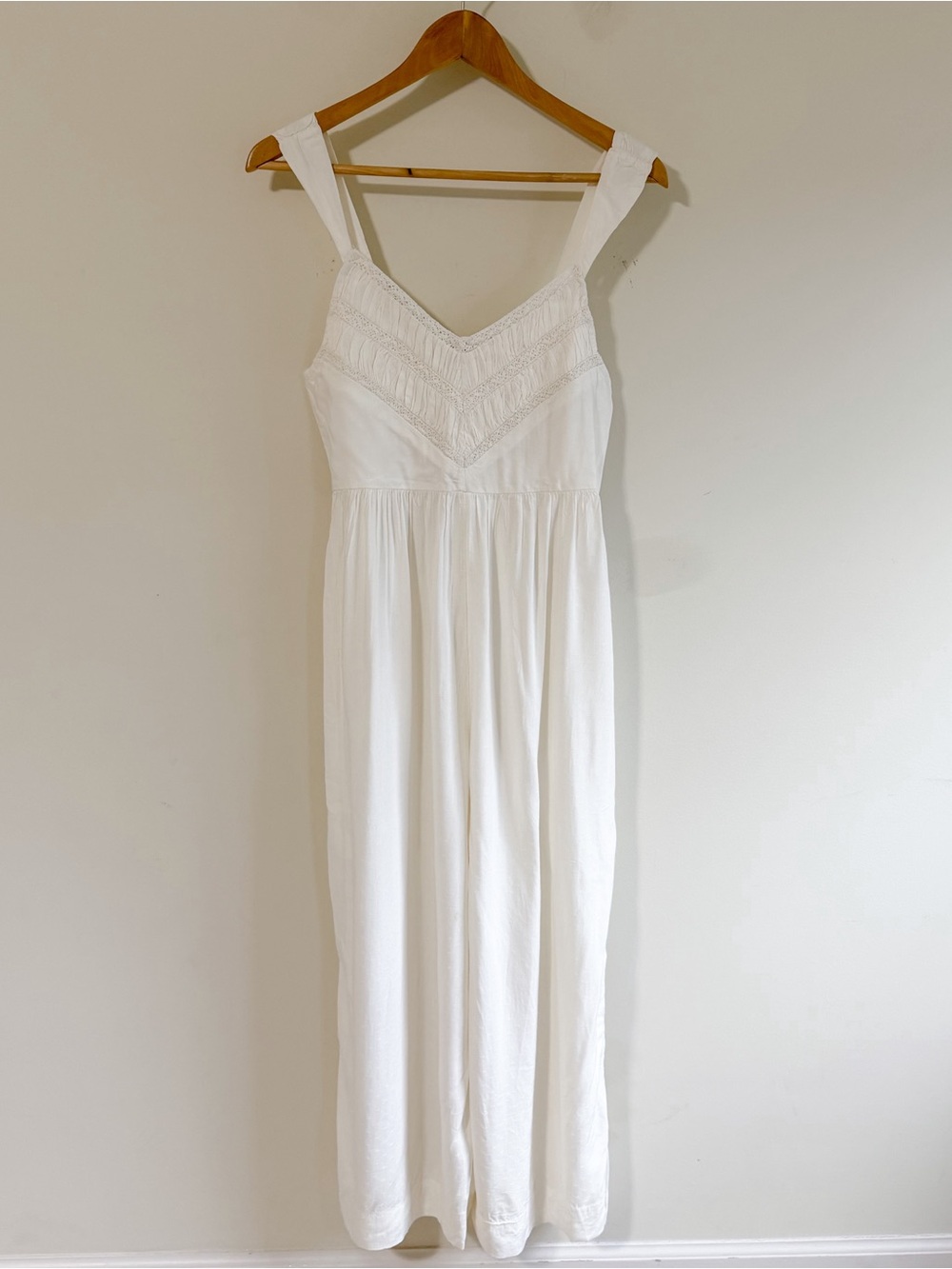 NWT Lucky Brand White Jumpsuit